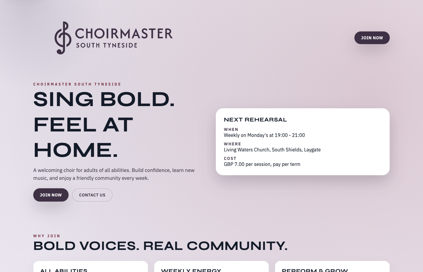 Choirmaster screenshot